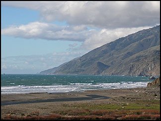 Big Sur Looking North from San Carpoforo Creek